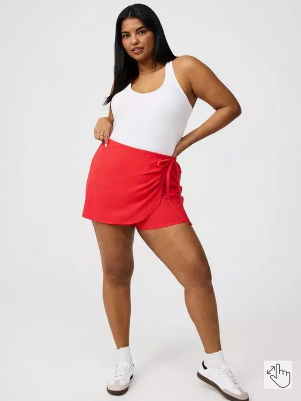 NWT torrid Pull on High Rise Beach Cotton Tie
Skort size 2/2x/18-20.